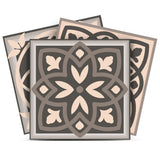 6" X 6" Espresso Brown Mosaic Peel And Stick Removable Tiles - Homeroots - Flyclothing LLC