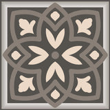 7" X 7" Espresso Brown Mosaic Peel And Stick Removable Tiles - Homeroots