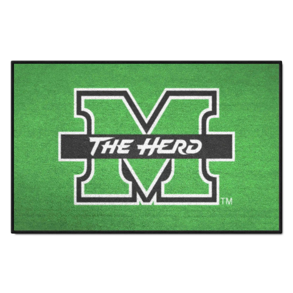 Marshall Thundering Herd Starter Mat Accent Rug - 19in. x 30in. - Marshall