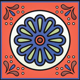 6" X 6" Mediterra Terra Cotta Mosaic Peel And Stick Removable Tiles - Homeroots