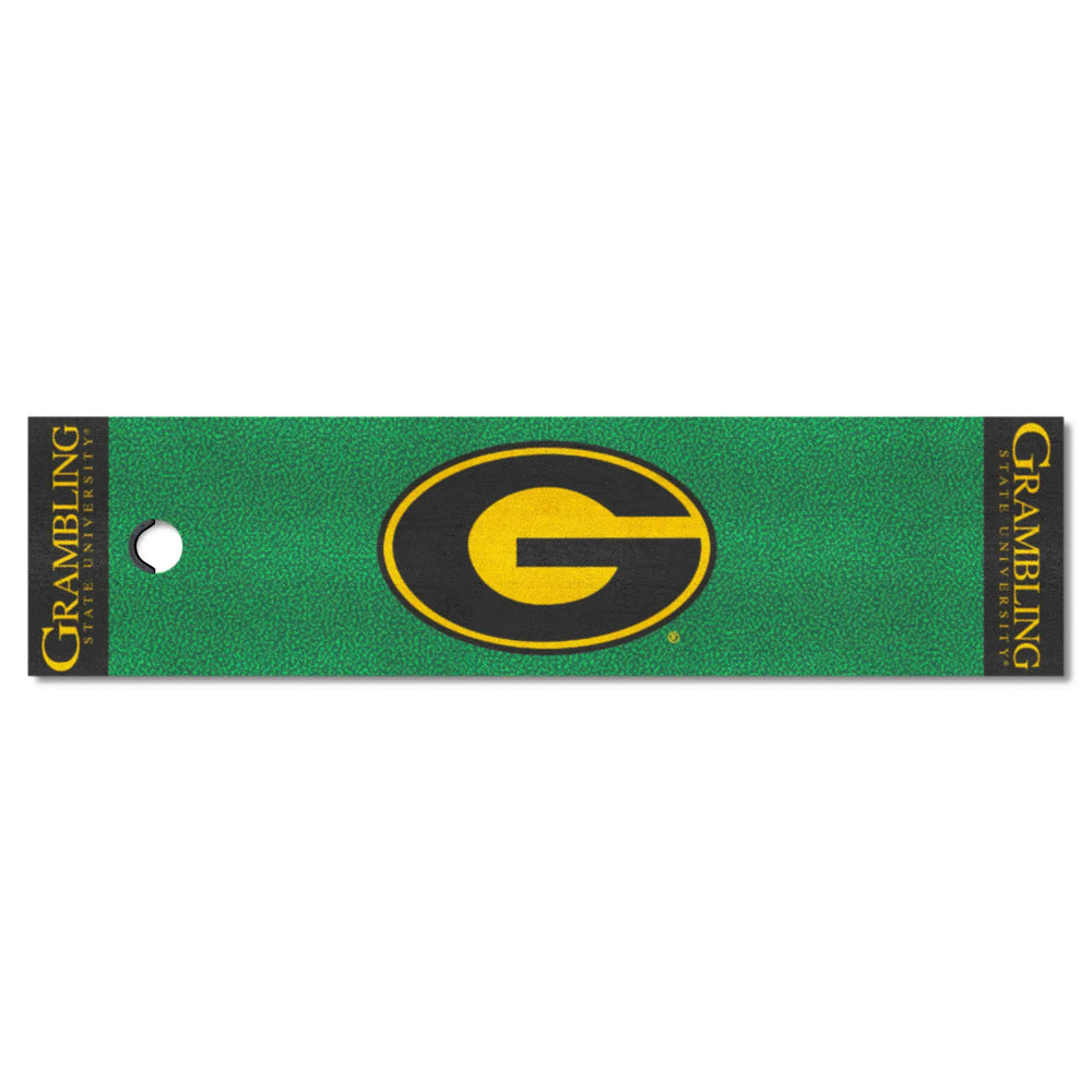 Grambling State Tigers Putting Green Mat - 1.5ft. x 6ft. - Grambling State - Flyclothing LLC