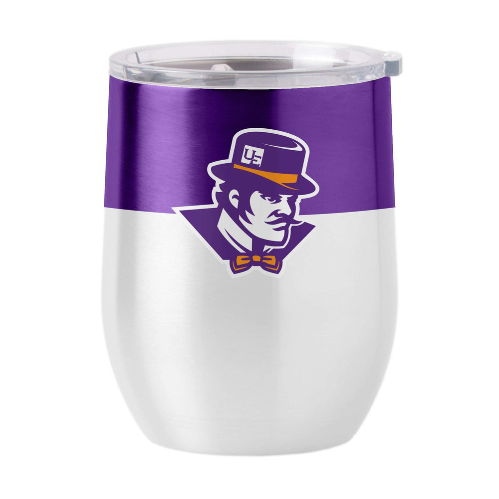 Evansville 16oz Colorblock Stainless Curved Beverage - Logo Brands - Flyclothing LLC