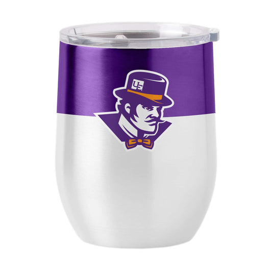 Evansville 16oz Colorblock Stainless Curved Beverage - Logo Brands - Flyclothing LLC
