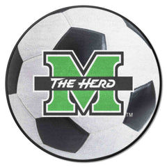 Marshall Thundering Herd Soccer Ball Rug - 27in. Diameter - Marshall