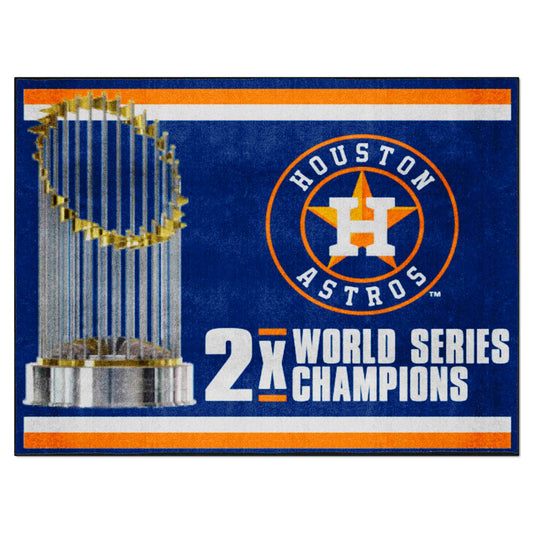 Houston Astros Dynasty 8ft. x 10 ft. Plush Area Rug - Houston Astros