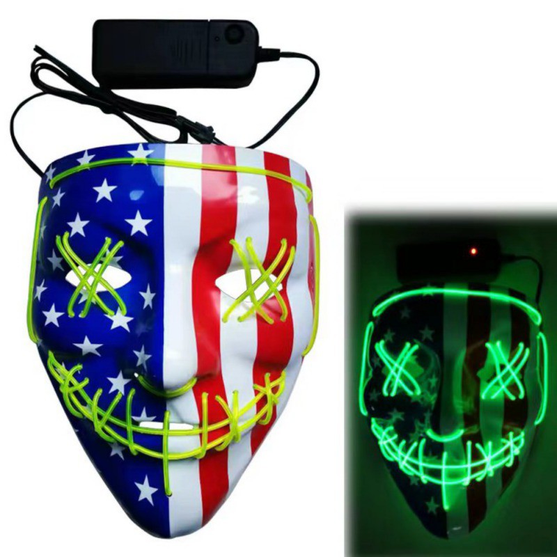 Halloween LED Light Up Mask - My Store - Flyclothing LLC