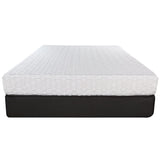 8" Three Layer Gel Infused Memory Foam Smooth Top Mattress Twin Xl - Homeroots