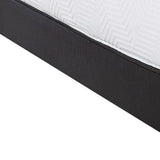 10.5" Hybrid Lux Memory Foam And Wrapped Coil Mattress Twin - Homeroots