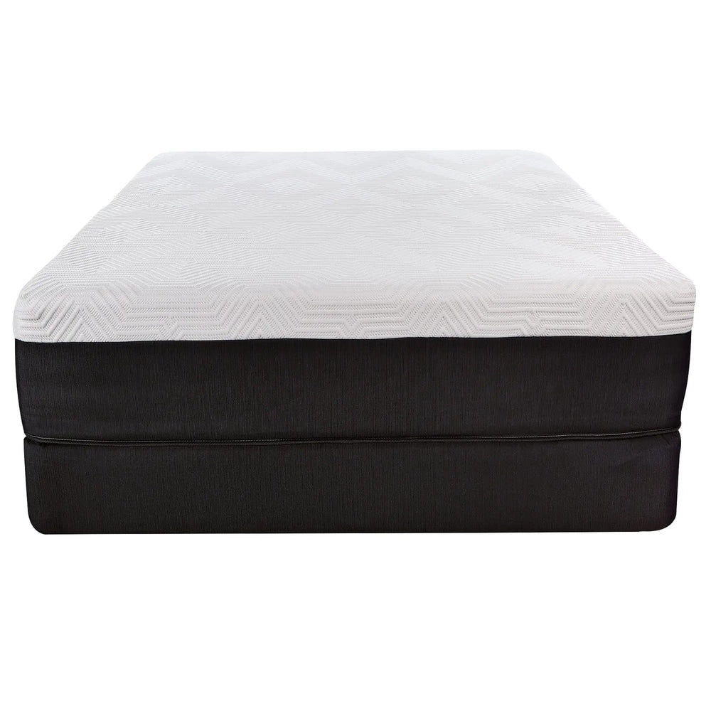 14" Hybrid Lux Memory Foam And Wrapped Coil Mattress Twin - Homeroots