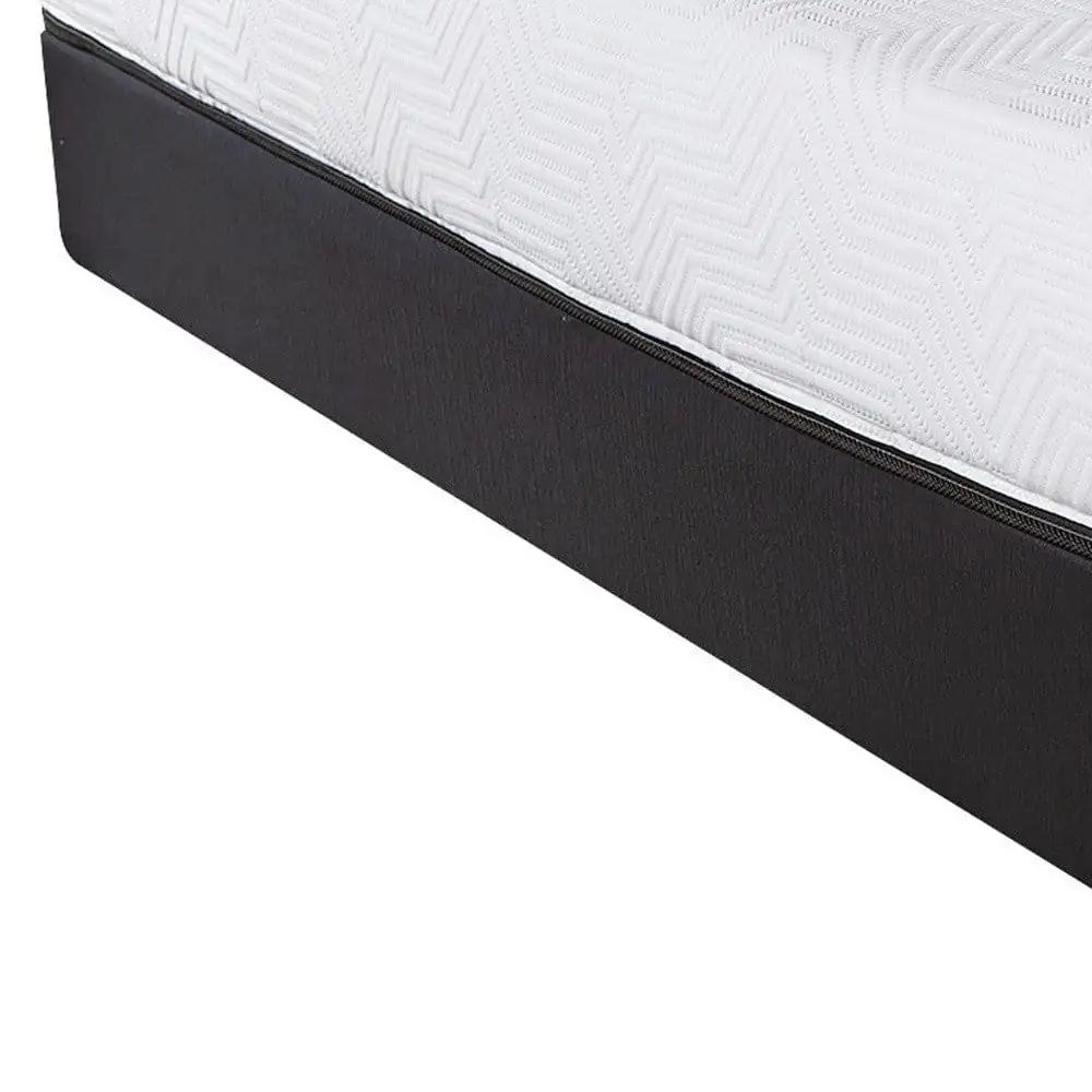 10.5" Hybrid Lux Memory Foam And Wrapped Coil Mattress Twin Xl - Homeroots