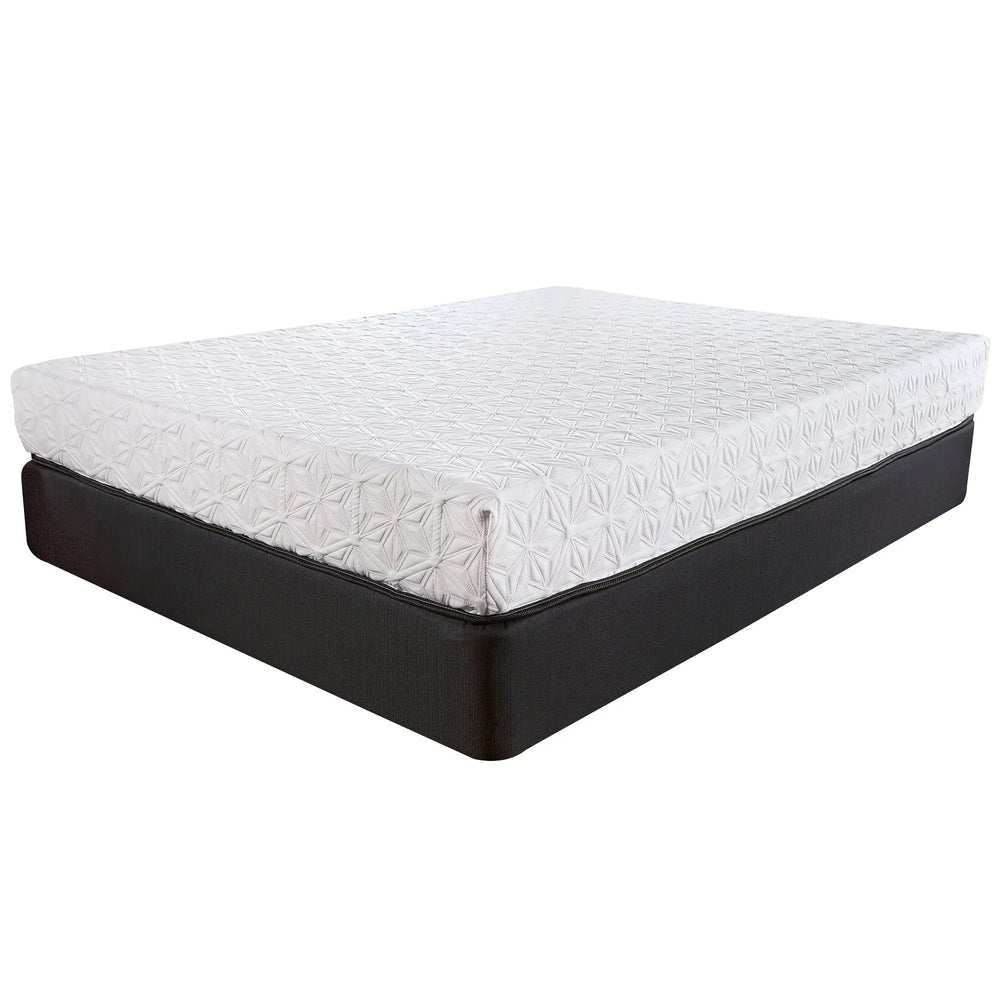 8" Three Layer Gel Infused Memory Foam Smooth Top Mattress Full - Homeroots - Flyclothing LLC