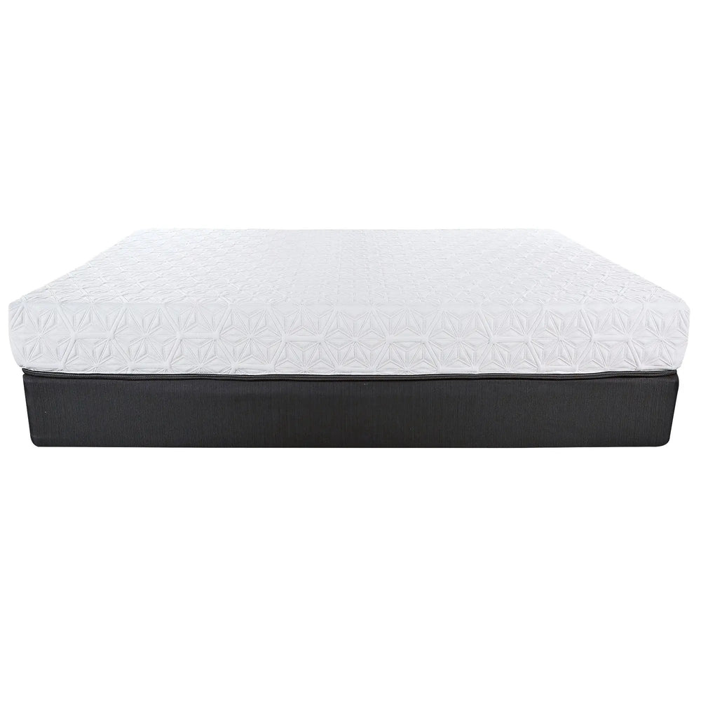 8" Three Layer Gel Infused Memory Foam Smooth Top Mattress Full - Homeroots - Flyclothing LLC