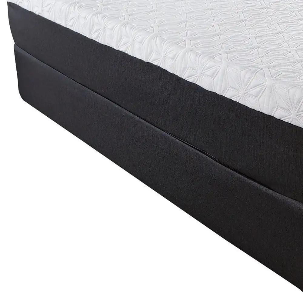10.5" Lux Gel Infused Memory Foam And High Density Foam Mattress Full - Homeroots