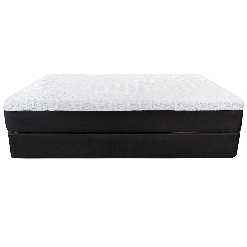 10.5" Lux Gel Infused Memory Foam And High Density Foam Mattress Full - Homeroots