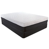 11.5" Lux Copper Infused Gel Memory Foam And High Density Foam Mattress Full - Homeroots