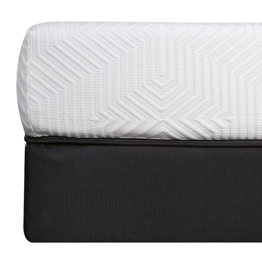 10.5" Hybrid Lux Memory Foam And Wrapped Coil Mattress Full - Homeroots