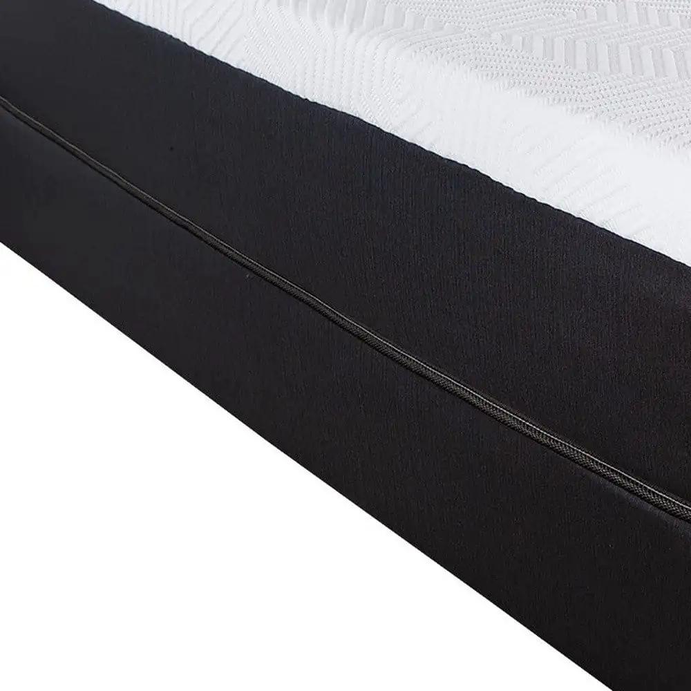 13" Hybrid Lux Memory Foam And Wrapped Coil Mattress Queen - Homeroots