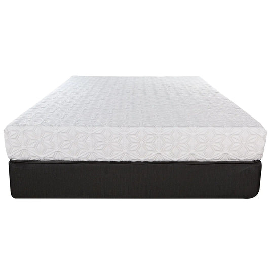 8" Three Layer Gel Infused Memory Foam Smooth Top Mattress King - Homeroots