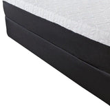 10.5" Lux Gel Infused Memory Foam And High Density Foam Mattress King - Homeroots