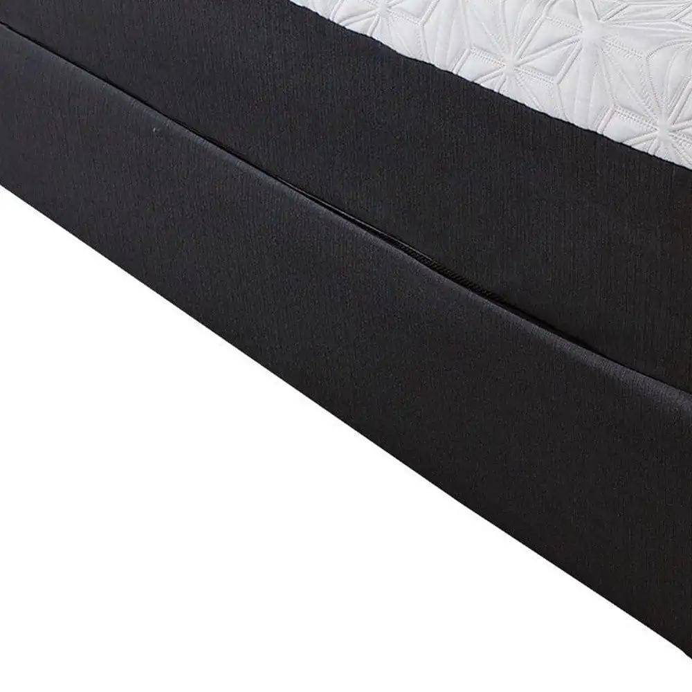 10.5" Lux Gel Infused Memory Foam And High Density Foam Mattress King - Homeroots