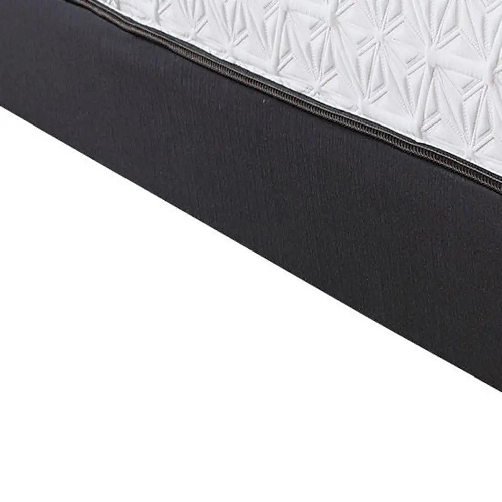 8" Three Layer Gel Infused Memory Foam Smooth Top Mattress Cal King - Homeroots - Flyclothing LLC