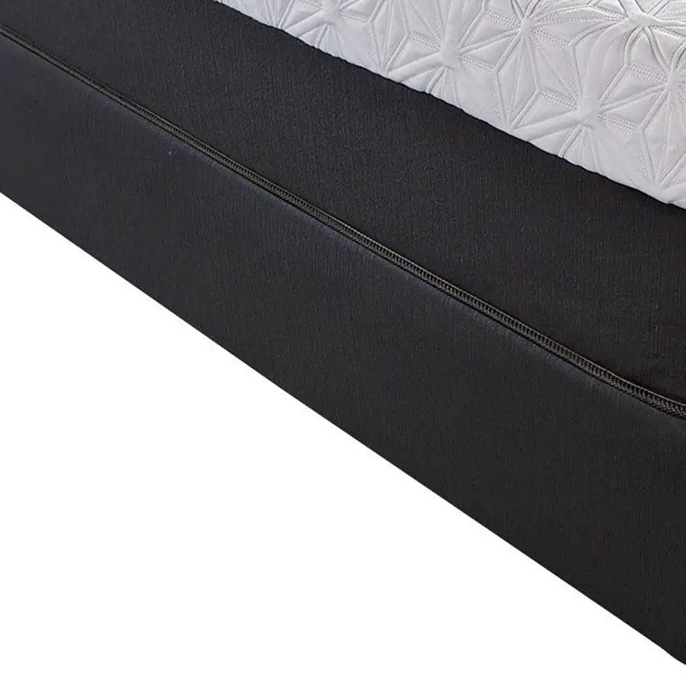 11.5" Lux Copper Infused Gel Memory Foam And High Density Foam Mattress Cal King - Homeroots