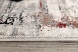 5' X 8' Gray Abstract Irregular Blocks Area Rug - Homeroots - Flyclothing LLC