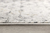 4' X 6' Gray And Ivory Distressed Area Rug - Homeroots - Flyclothing LLC