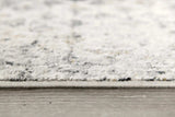 4' X 6' Gray And Ivory Distressed Area Rug - Homeroots - Flyclothing LLC