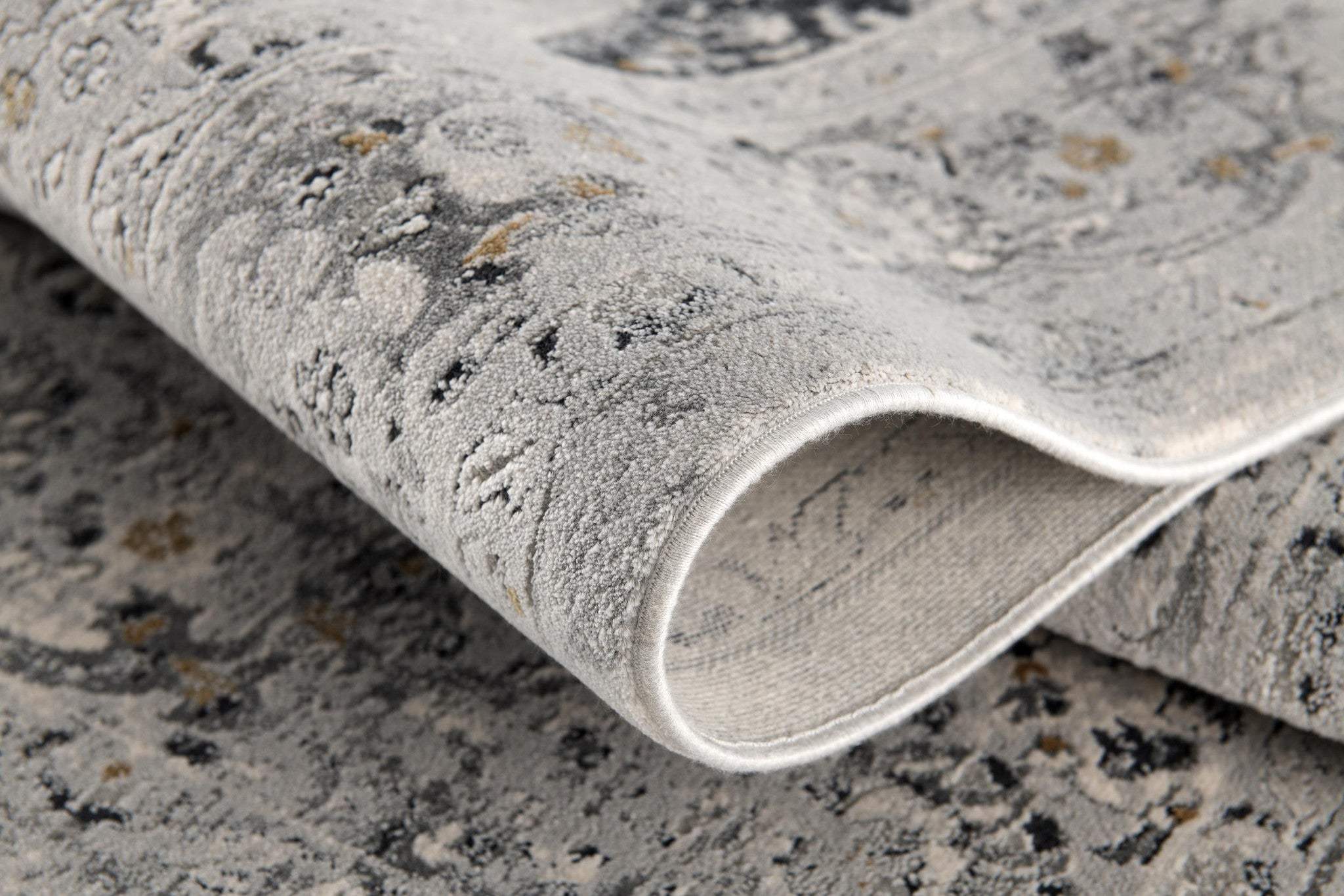 4' X 6' Grey Oriental Area Rug - Homeroots - Flyclothing LLC