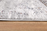 5' X 8' Gray And Brown Abstract Scraped Area Rug - Homeroots - Flyclothing LLC