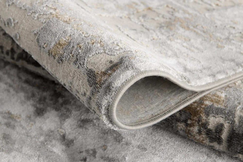 4' X 6' Beige And Gray Distressed Area Rug - Homeroots - Flyclothing LLC