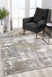 5' X 8' Beige And Gray Distressed Area Rug - Homeroots - Flyclothing LLC
