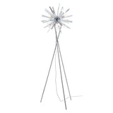 71" Steel Multi Light Traditional Shaped Floor Lamp - Homeroots