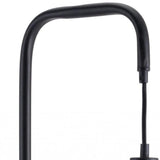 Black Industrial and White Marble Bulb Floor Lamp - Homeroots