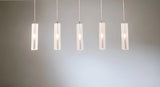 Stark Five Bulb Clear Ceiling Lamp - Homeroots