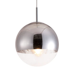 Silver Lantern Metal Dimmable Ceiling Light - Homeroots