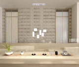 Silver Kitchen Island Six Light Metal LED Ceiling Light With Shades - Homeroots
