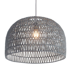 Gray Lantern Metal Dimmable Ceiling Light With Shades - Homeroots