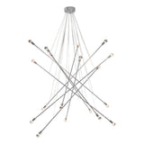 Intersected Ceiling Lamp Chrome - Homeroots