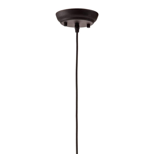 Natural Lantern Metal Dimmable Ceiling Light With Natural Shades - Homeroots