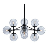 Abundant Ceiling Lamp Black - Homeroots