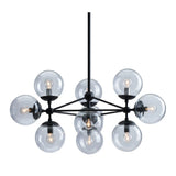 Abundant Ceiling Lamp Black - Homeroots