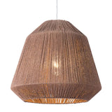 Brush Natural Ceiling Lamp - Homeroots