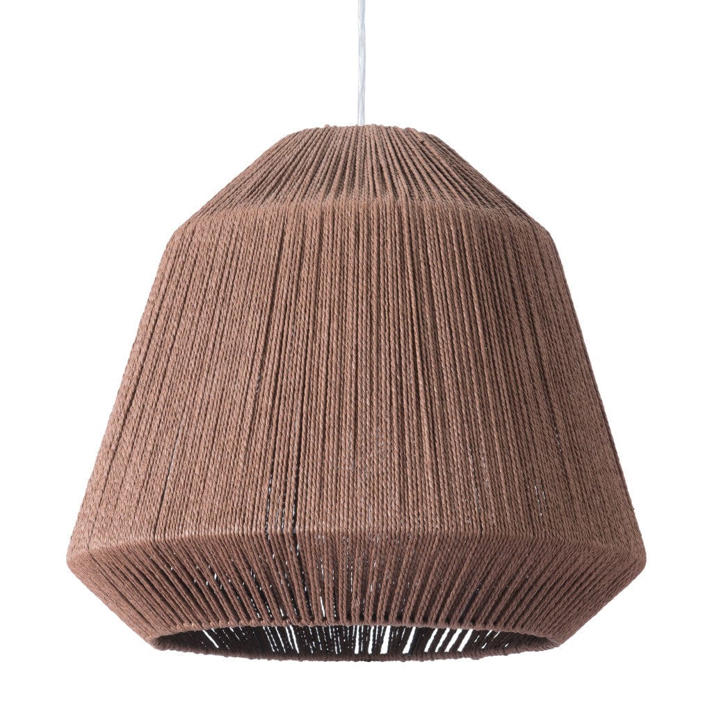 Brush Natural Ceiling Lamp - Homeroots