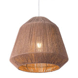 Brush Natural Ceiling Lamp - Homeroots