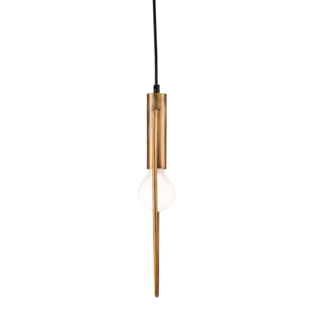 Gold Ring Ceiling Lamp - Homeroots