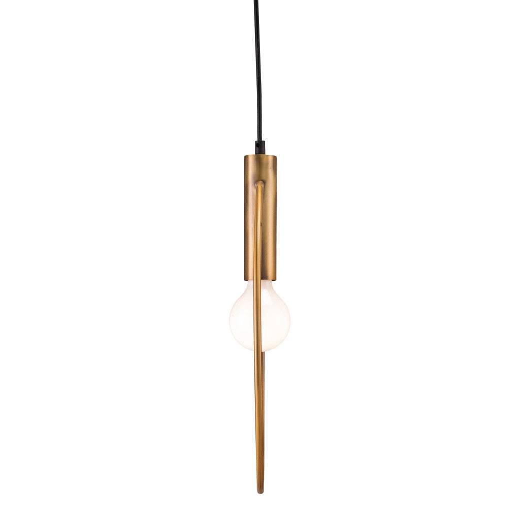 Gold Ring Ceiling Lamp - Homeroots - Flyclothing LLC