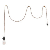 Brass Lantern Plastic Dimmable Ceiling Light - Homeroots