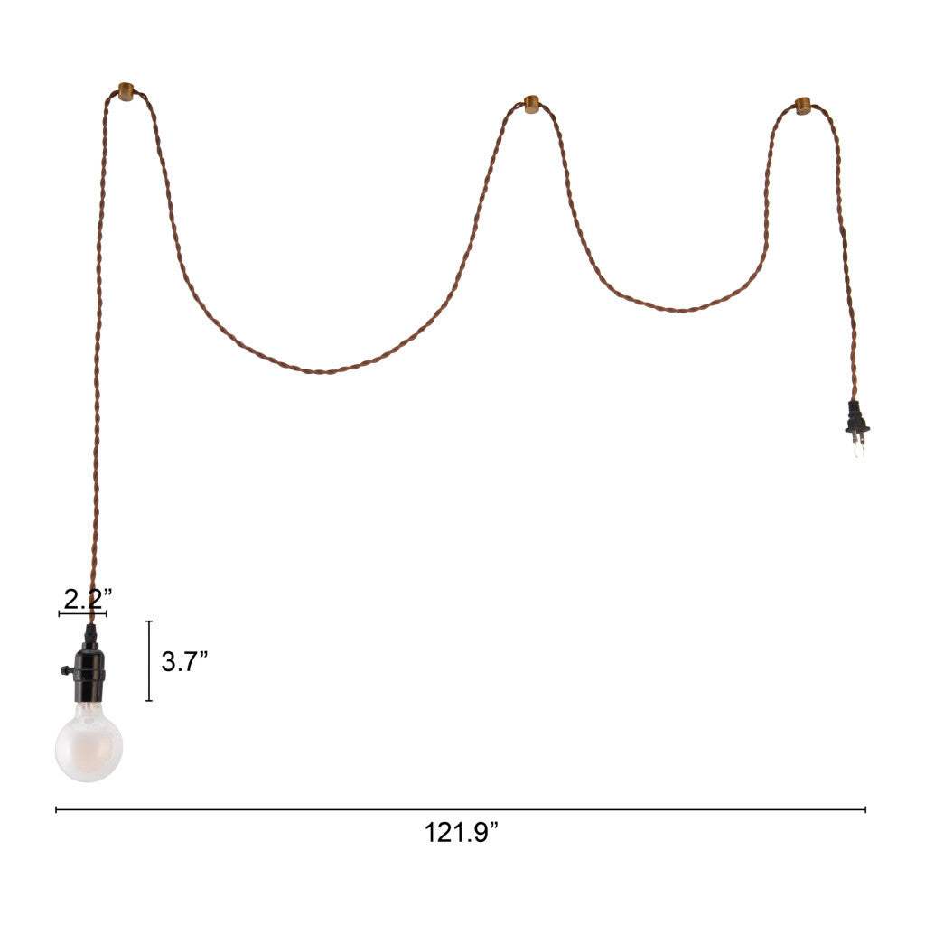 Brass Lantern Plastic Dimmable Ceiling Light - Homeroots - Flyclothing LLC